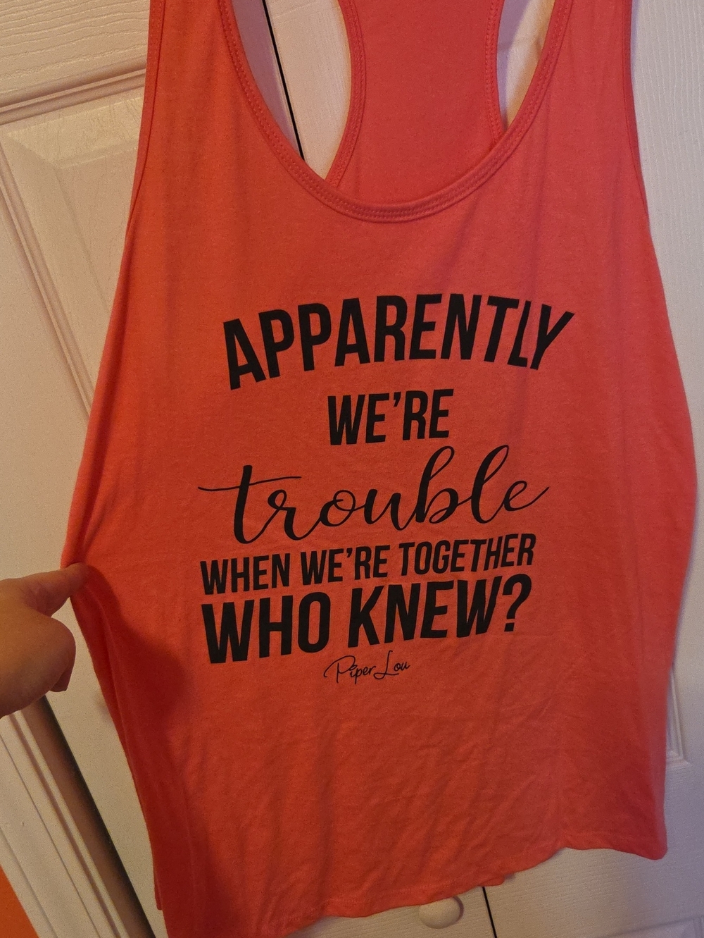 Pink Racerback Tank
